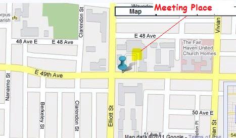 New Location Map (Temporary, Feb. 27 only)